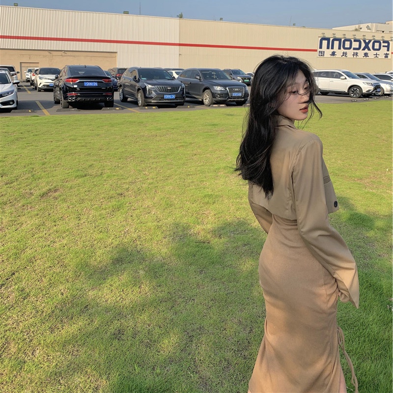 Set Đầm Thiết Kế Cổ Điển Thời Trang Mùa Hè Cho Nữ