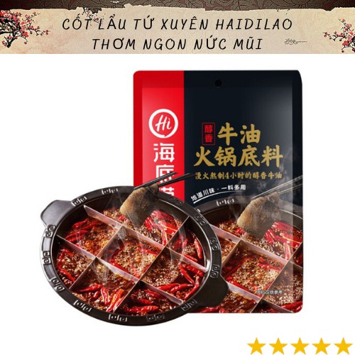 Gia Vị Lẩu Haidilao Thượng Hạng - Cốt Lẩu Haidilao Hot Pot Siêu Hạng