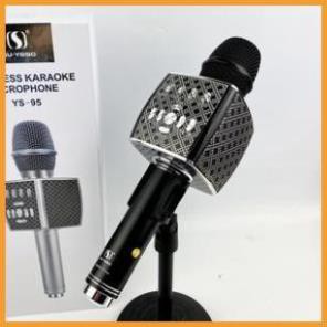 [ GIÁ GỐC ] Mic không dây Karaoke Bluetooth  YS-95 Tích Hợp Loa Bass Không Dây Dùng Hát Tại Nhà Hoặc Livetream