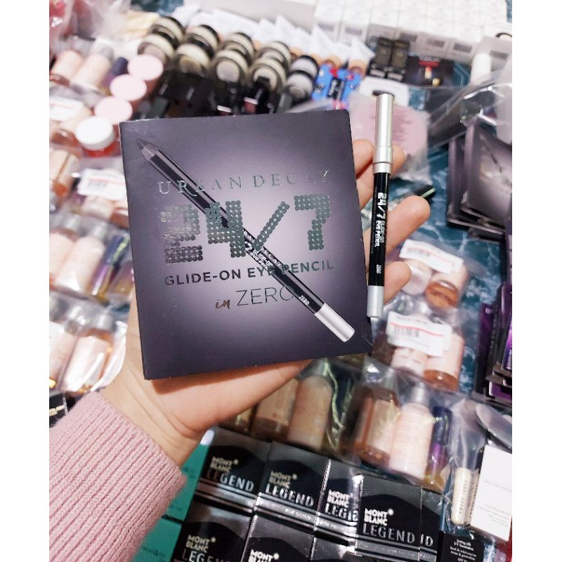 [ Minisize Gift DutyFree ] Chì Kẻ Mắt Urban Decay 24/7 Glide On Eye Pencil màu Zero | BigBuy360 - bigbuy360.vn