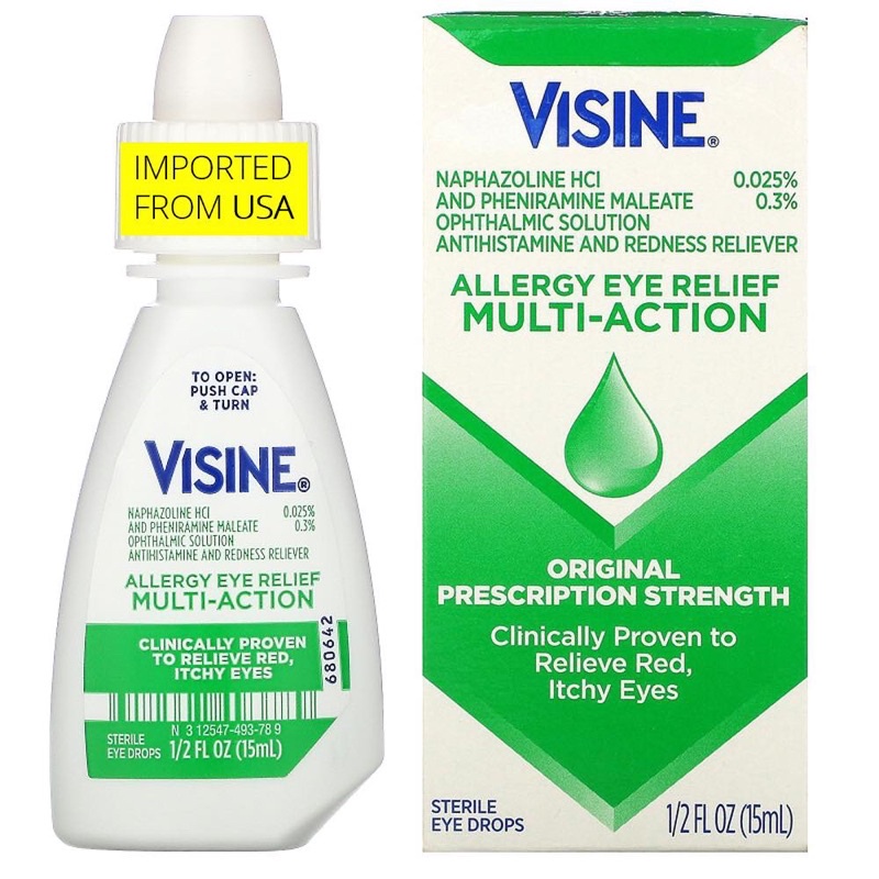 Nước Nhỏ Mắt Visine Original 15ml