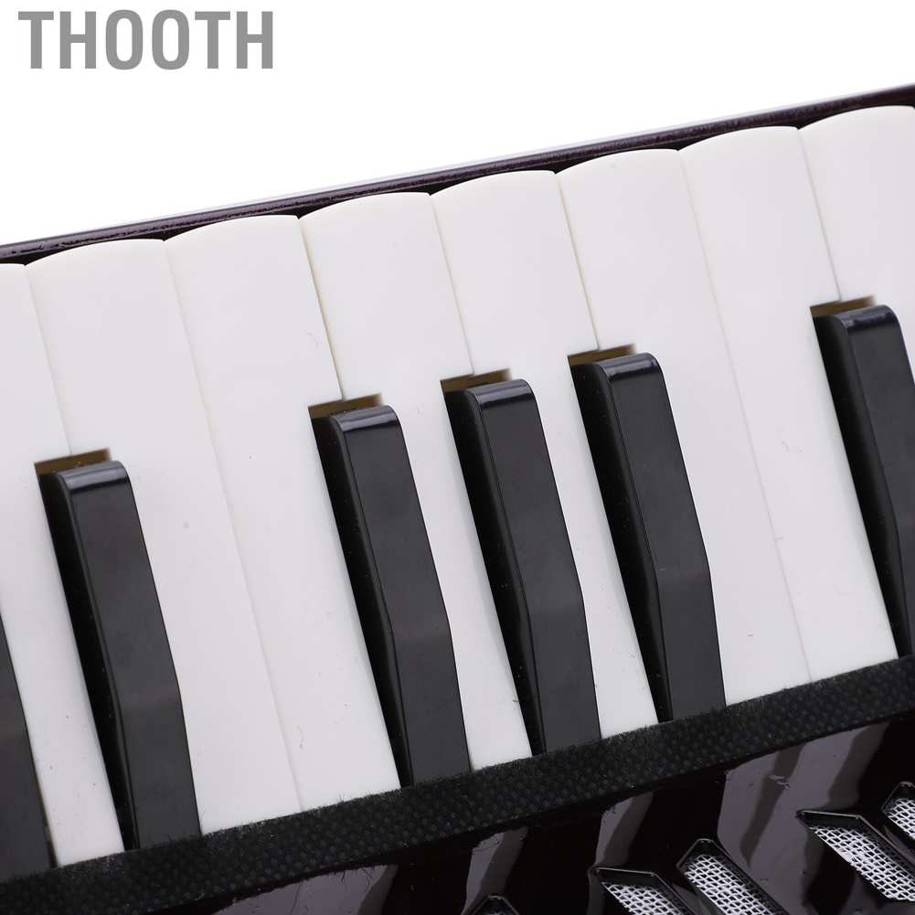 Đàn Piano Kích Thước 17 Phím 8 Bass Màu Đen