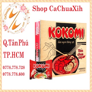 Mì Kokomi tôm chua cay thùng 30 gói