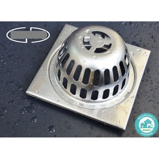 Phễu Thoát Sàn Ban Công Inox TS101 (ROOF DRAIN)