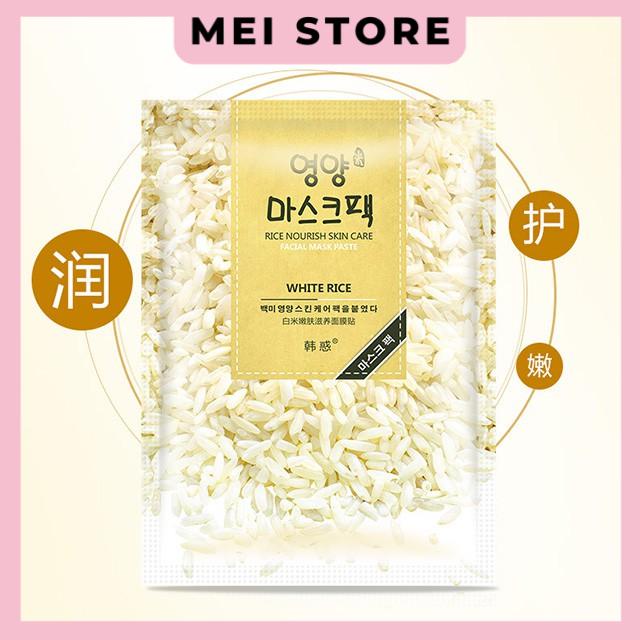 Mặt Nạ HANHUO Gạo White Rice Nourish Skin Care