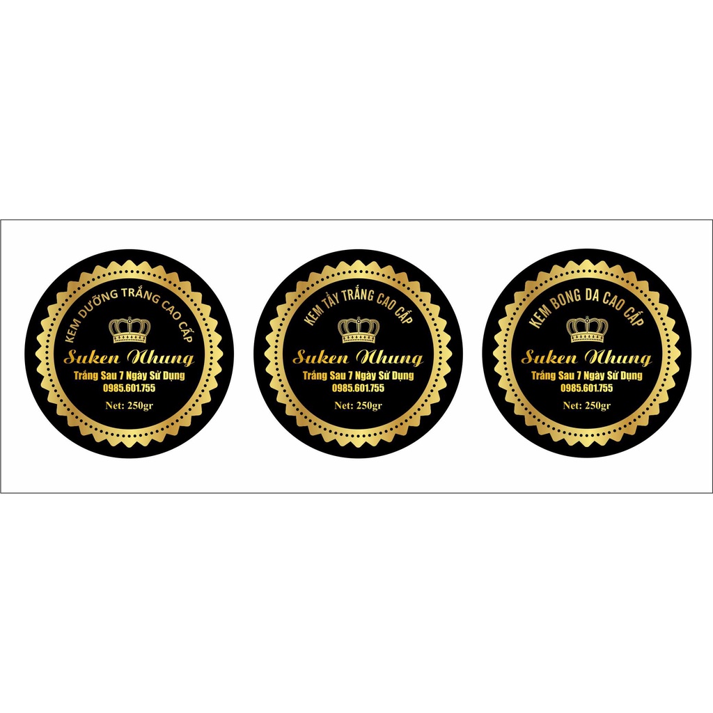 Combo tem tròn - Thiết Kế Miễn Phí