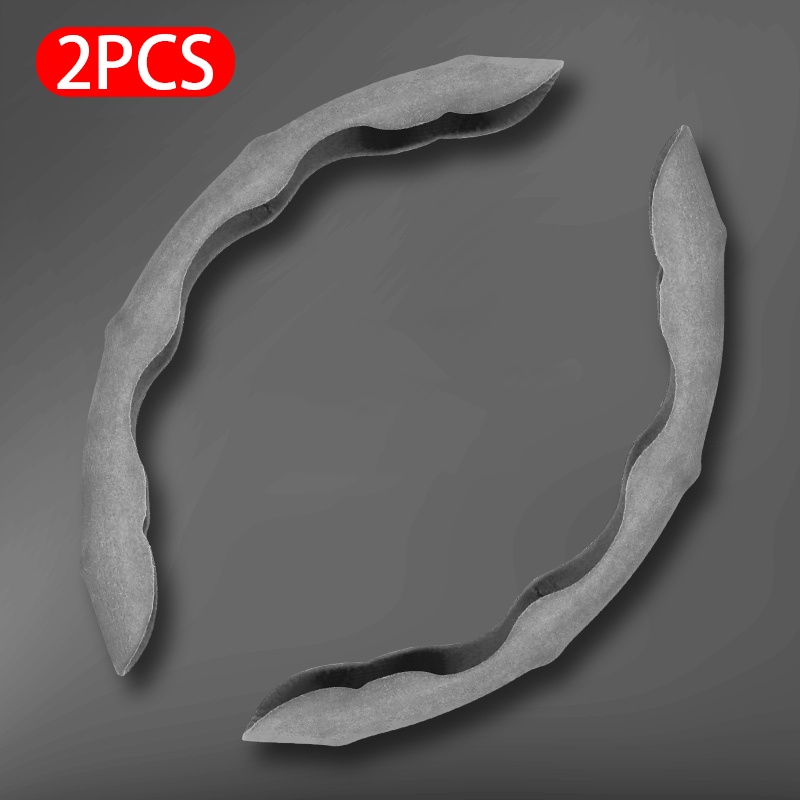 Vỏ bọc vô lăng xe hơi BLALION bằng da lộn siêu mỏng thoáng khí