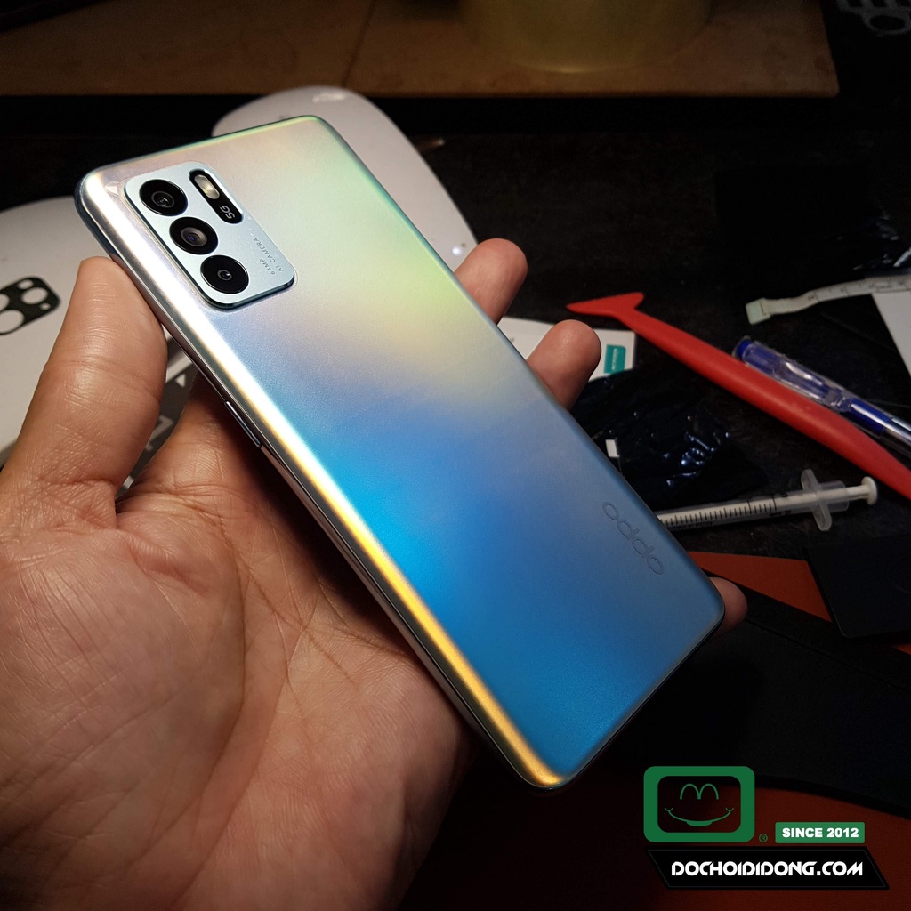 Miếng dán PPF Hydorgen Oppo Reno 6z trong, nhám, đổi màu cao cấp