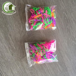 Bịch sợi dây thun cột tóc nhiều màu