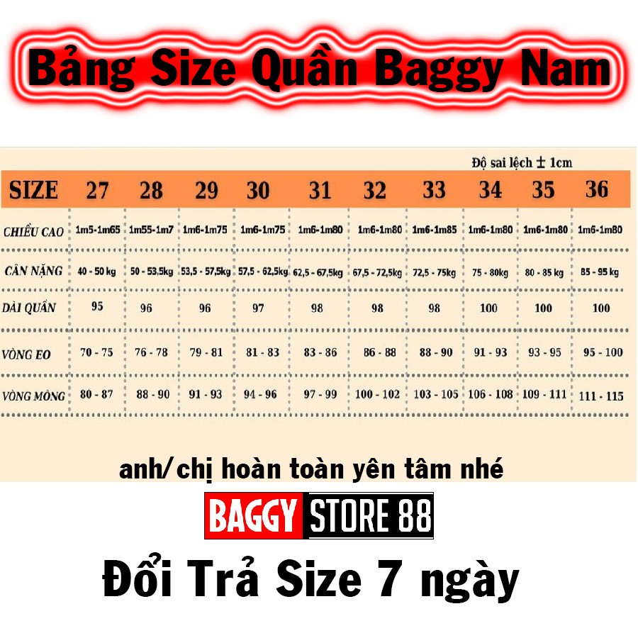 Quan Jean Nam Đen Trơn Đ-09 Baggy Ống Đứng tại Baggy Store 88