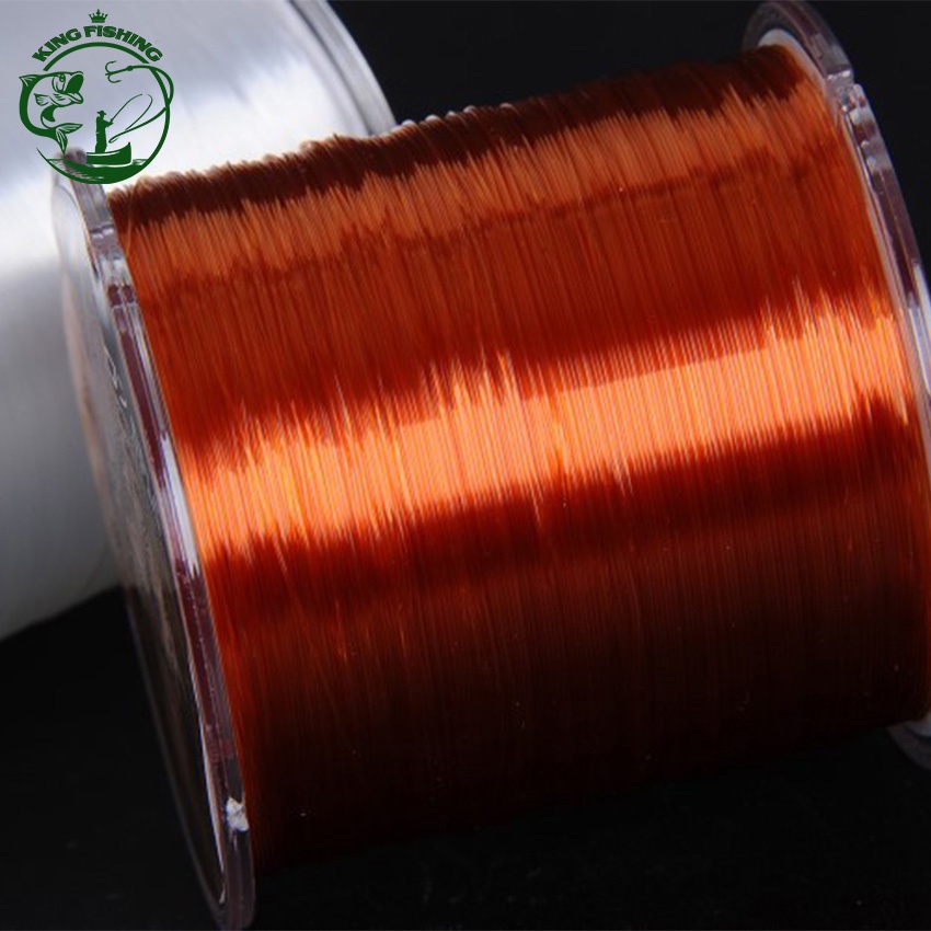 Cuộn 500m cước lụa Nhật Bản cao cấp mềm mại siêu bền tải trọng lớn cắt nước nhanh chống xoăn và tự làm thẳng