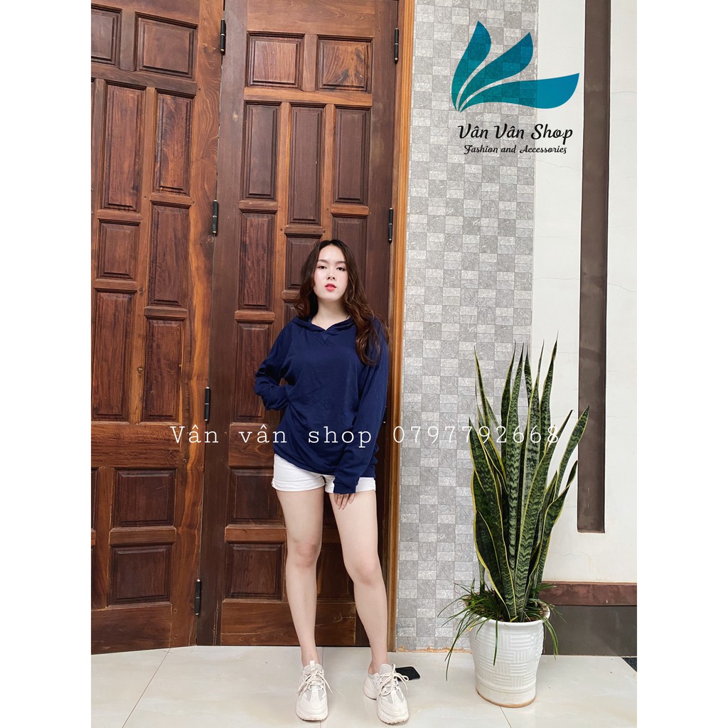Áo hoodie trơn chất cotton | BigBuy360 - bigbuy360.vn