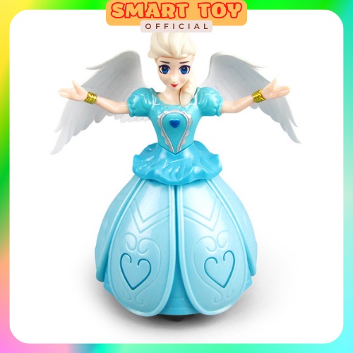 Công chúa Elsa có nhạc có đèn, múa xoay tròn, xòe váy