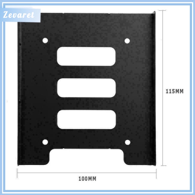 Khay Kim Loại Đựng Ổ Cứng SSD 2.5-inch Sang 3.5-inch