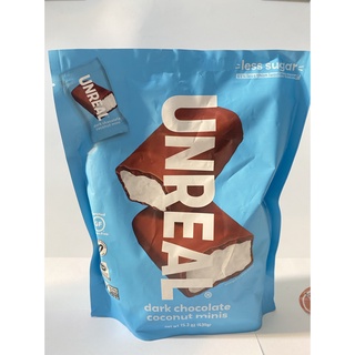 Socola đen nhân dừa UNREAL Dark Chocolate Coconut Minis 435g