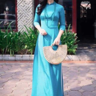Áo dài lụa tuyết hàng thiết kế