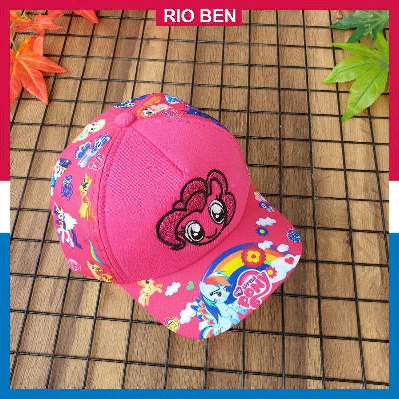 Nón cho bé nhỏ thêu hình dễ thương, bé từ 2-5 tuổi RBN049