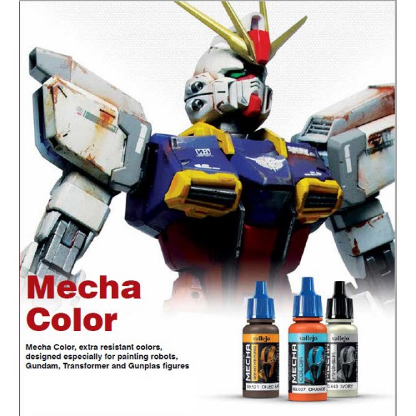 SƠN CỌ MÔ HÌNH VALLEJO MECHA VOL 3