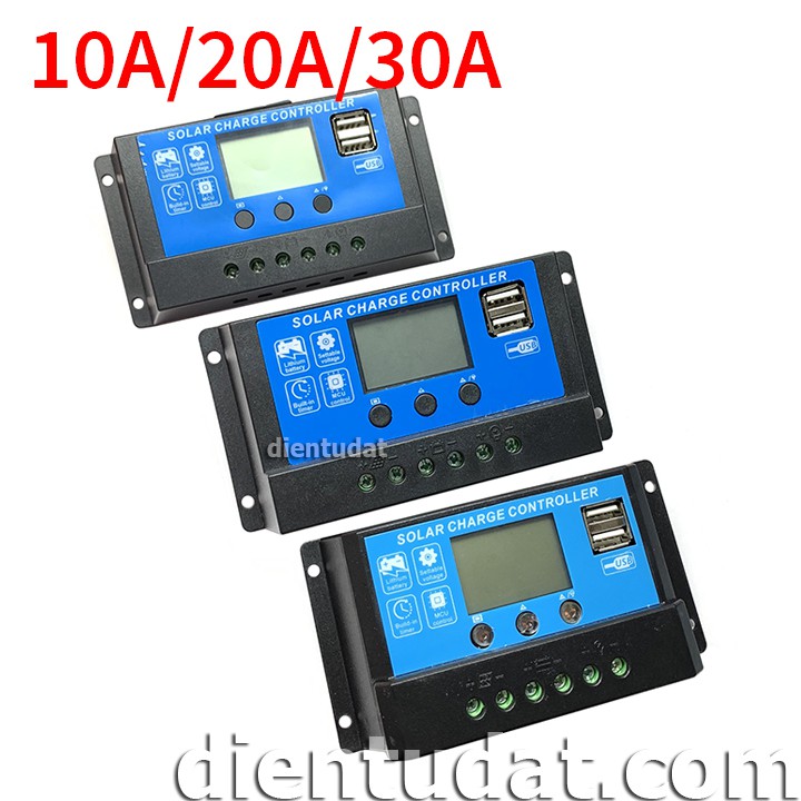 Bộ Điều Khiển Sạc Pin Mặt Trời Cho Pin Lithium