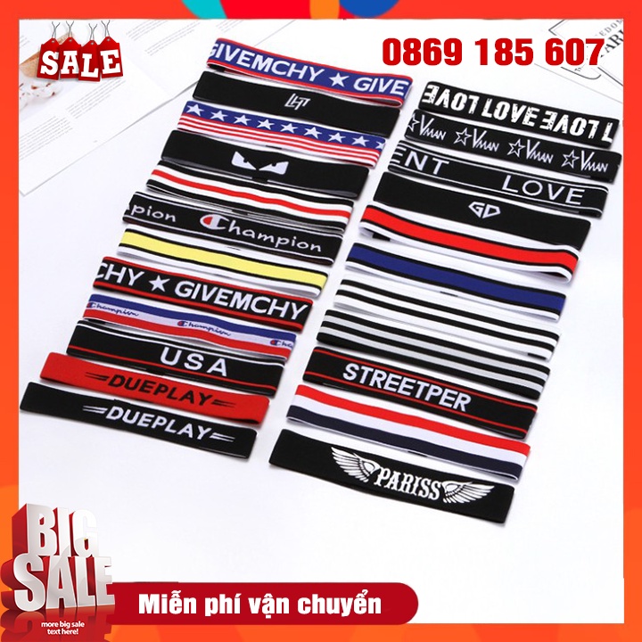 Băng Đô Đội Đầu Headband Thời Trang Thể Thao Phù Hợp Cho Cả Nam Và Nữ