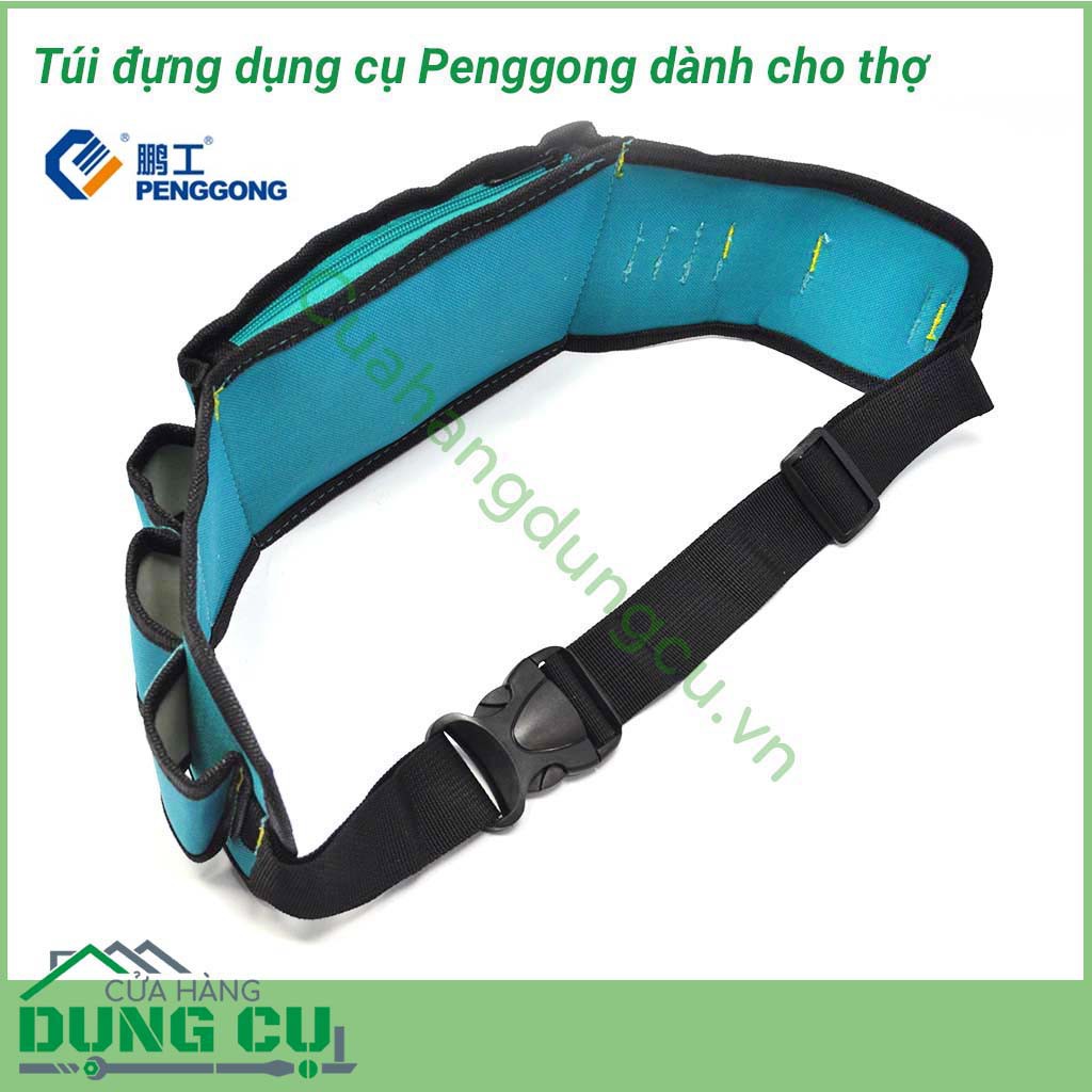 Dây đeo hông túi đeo hông đựng đồ nghề dụng cụ sửa chữa Penggong loại ngăn to chính giữa