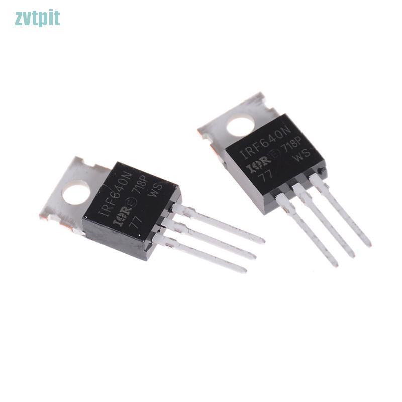 Bộ 10 con chip điện tử Irf640 Irf640N Mosfet 18a 200v To-220 Pt