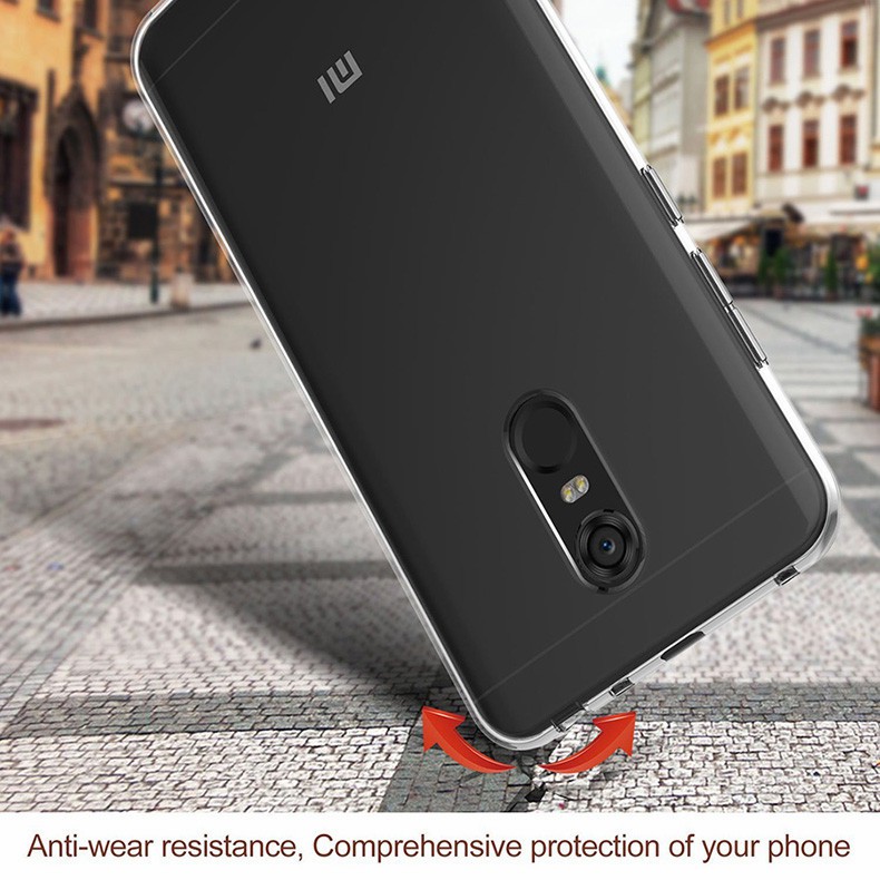 Ốp lưng Xiaomi Redmi 5 i-Smile Dẻo trong suốt