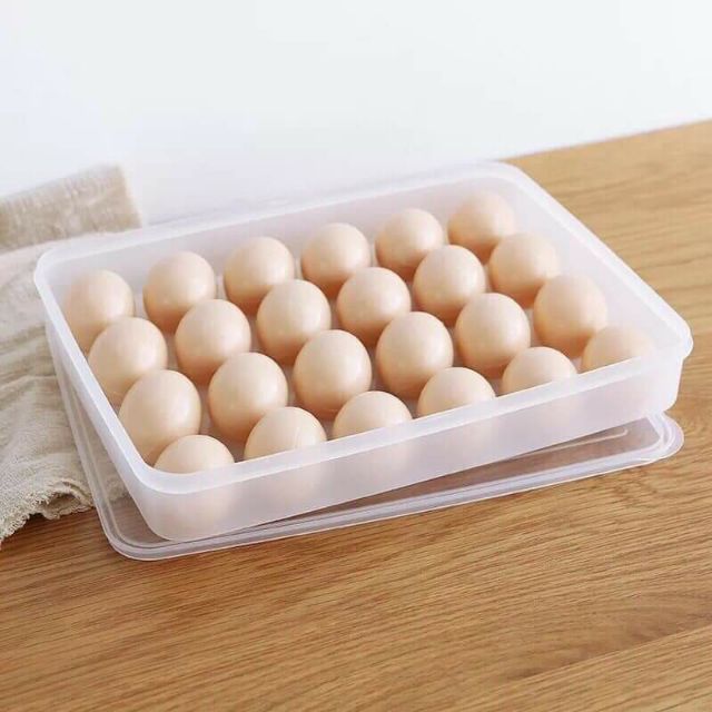 Khay Đựng Trứng EGGS STOREa 24 Ô Siêu To Chất Liệu Nhựa Cao Cấp