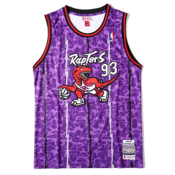 BAPE 【Hàng Có Sẵn】 Áo Không Tay Họa Tiết Rằn Ri NBA Mới Cho Nam Và Nữ Chơi Bóng Rổ ! 🏀