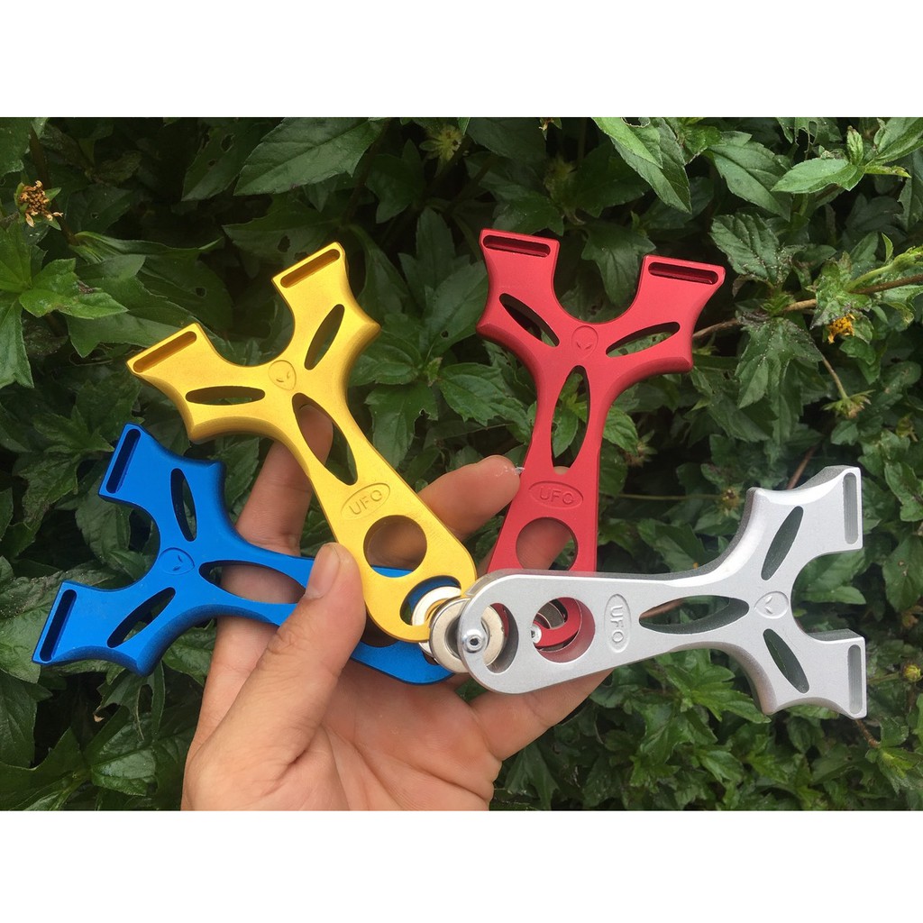 Ná cao su UFO hip nhôm 7 chạc gài + nam châm + 2 dây + Thun gài