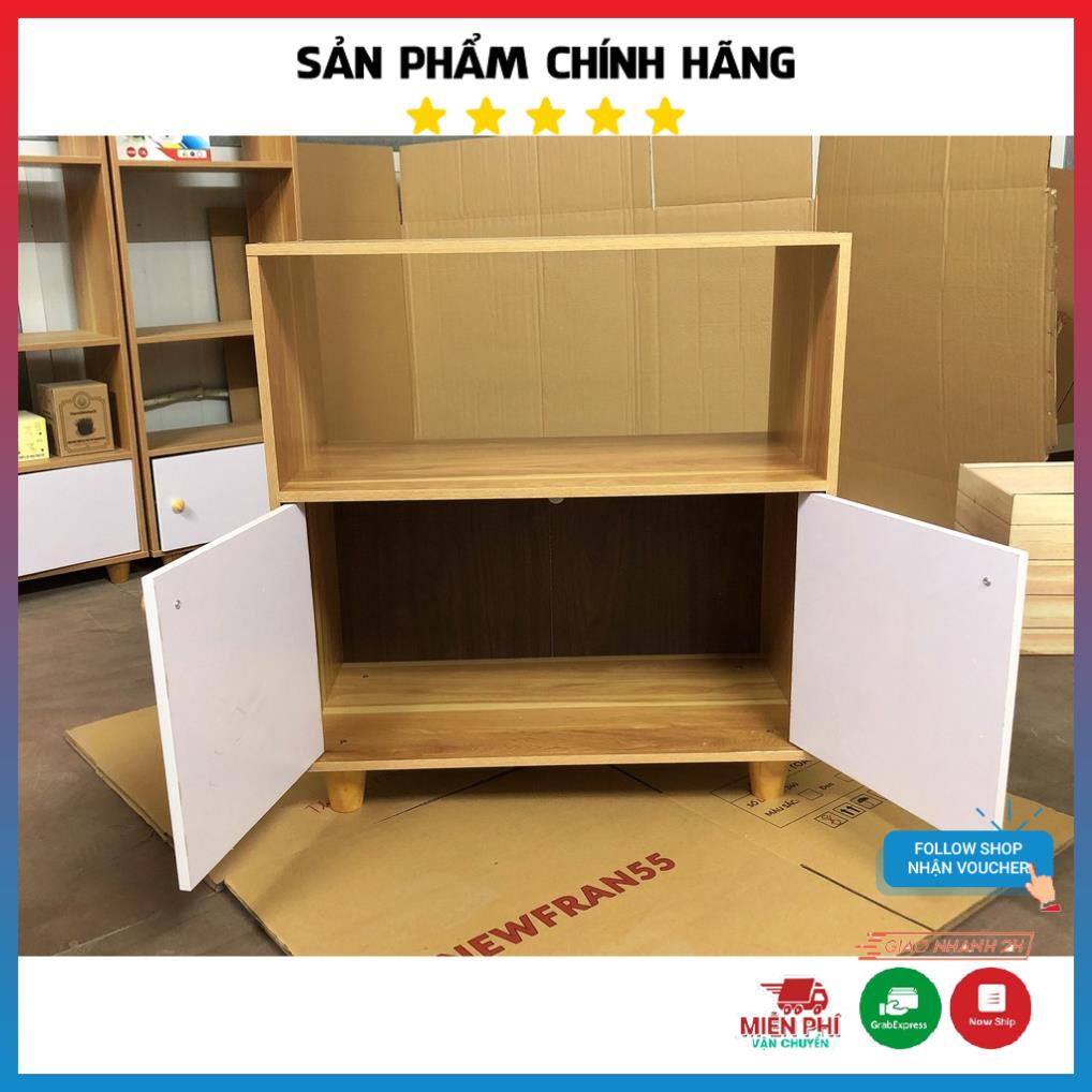 Kệ Bếp 2 Tủ hiện đại, kệ bếp đa năng, phong cách 2022 chất gỗ MDF dễ dàng lắp ráp, giảm giá lớn
