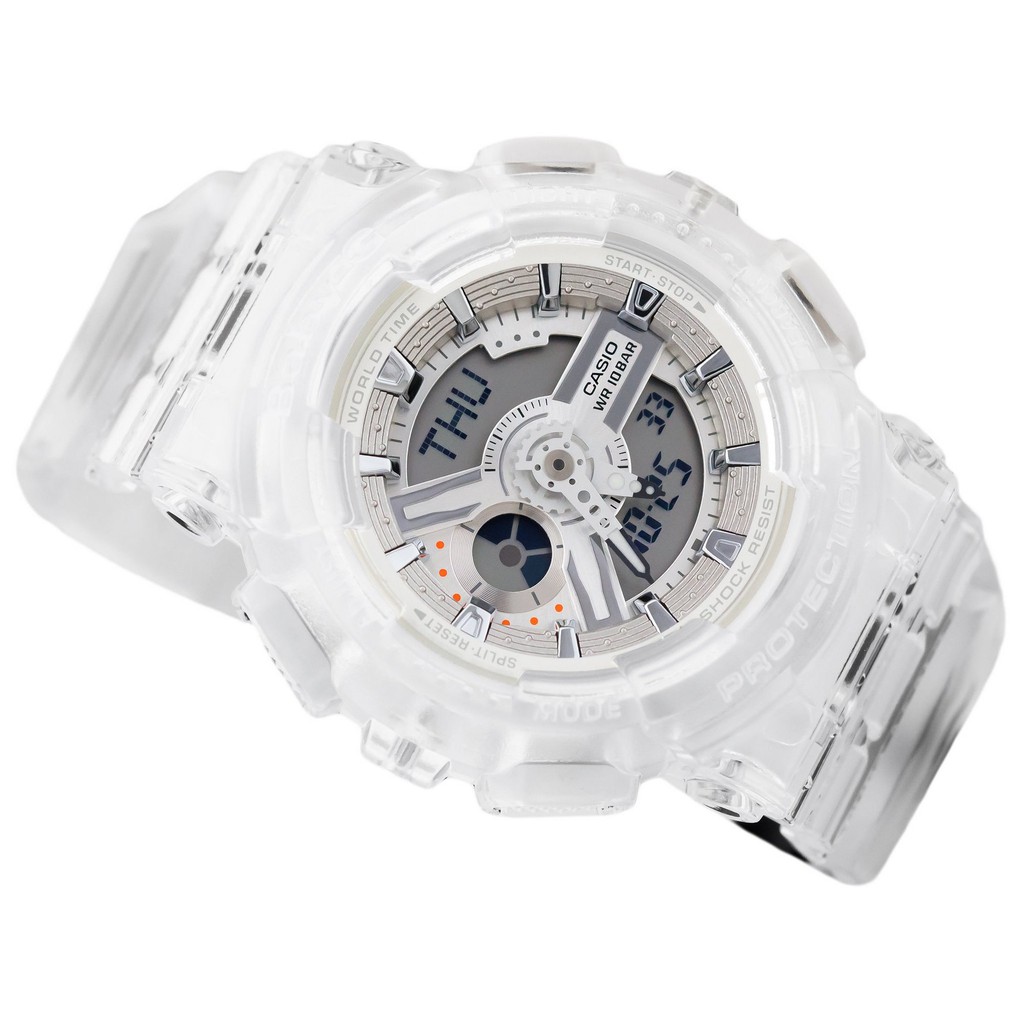 Đồng hồ nữ dây nhựa Casio Baby-G chính hãng Anh Khuê BA-110CR-7ADR