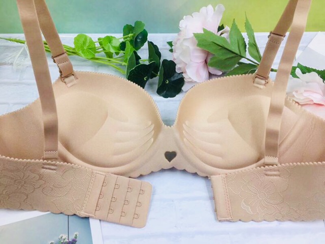 Áo ngực độn dày - Áo ngực mặc áo dài đẹp không gọng chất đúc siêu êm màu da, nàu đen, màu đỏ | BigBuy360 - bigbuy360.vn