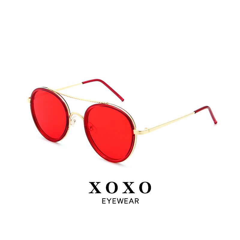 Kính mát XOXOWEAR gọng lớn phong cách Aviator độc đáo