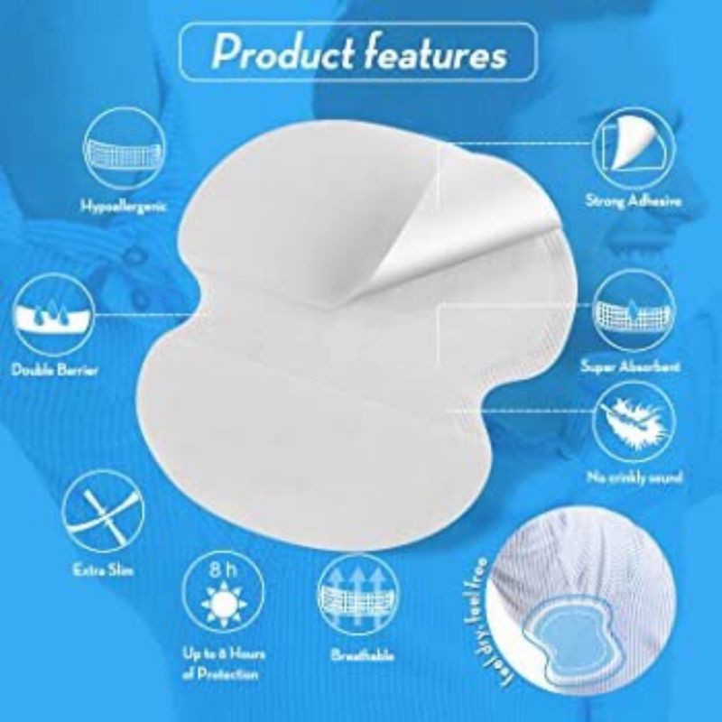 BỘ 20 - 140 MIẾNG THẤM HÚT MỒ HÔI NẸP VIỀN CAO CẤP | BigBuy360 - bigbuy360.vn