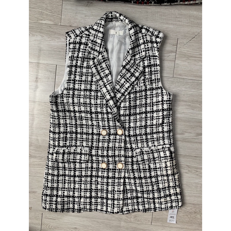 Áo DẠ TWEED [ SECONHAND tuyển chọn cao cấp ] [Ảnh thật 100% shop tự chụp] [new 97%] [KN5- 152]