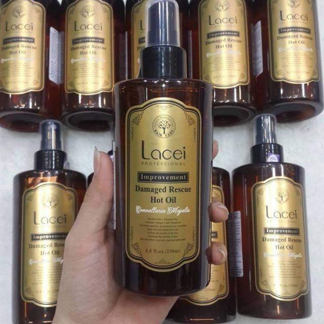 Tinh Dầu Hấp Tóc Phục Hồi Hư Tổn LACEI Improvement Damaged Rescue Hot Oil