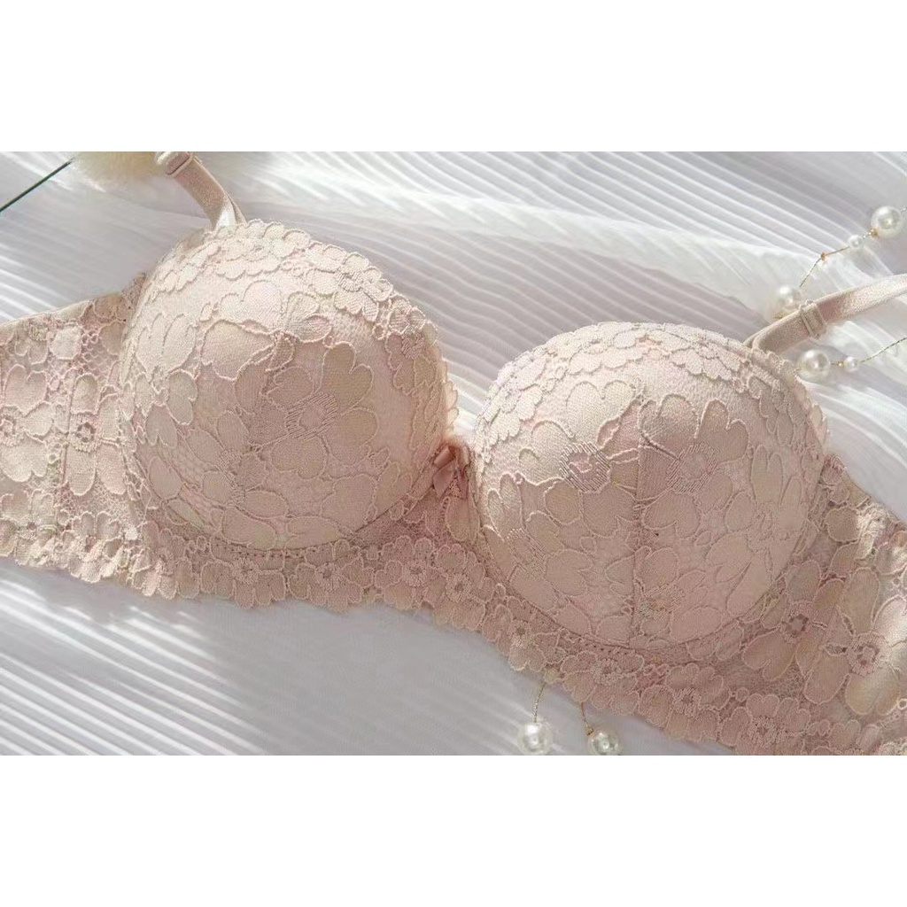Áo ngực nữ vải ren có gọng cao cấp, thiết kế đơn giản, trẻ trung, dễ phối đồ  Anna Shop