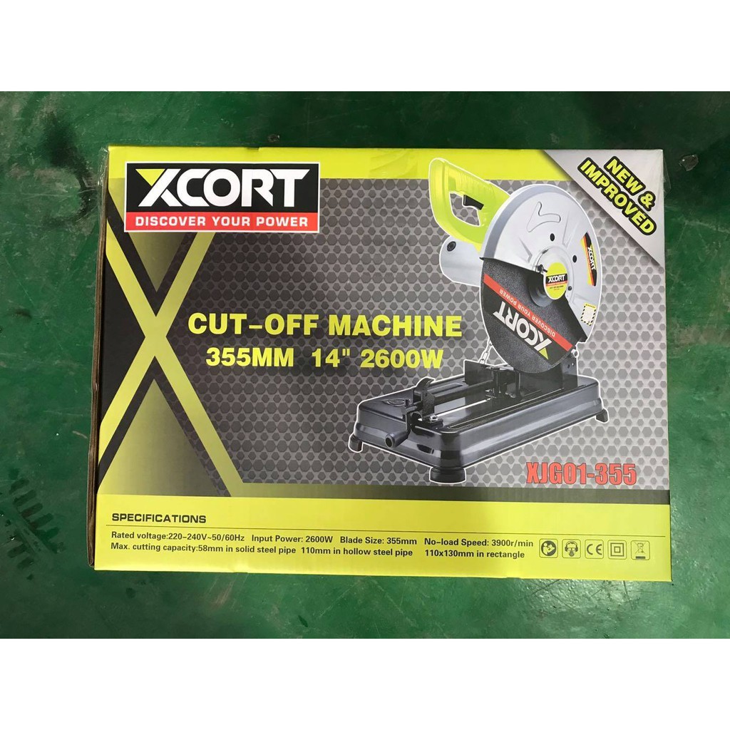 Máy cắt sắt - Máy cắt sắt bàn 2600W Lưỡi 355MM