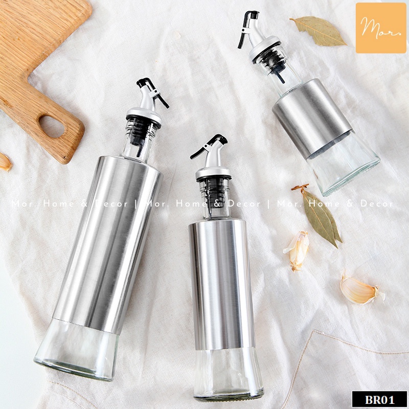 BST Bình thủy tinh đựng gia vị, dầu ăn..