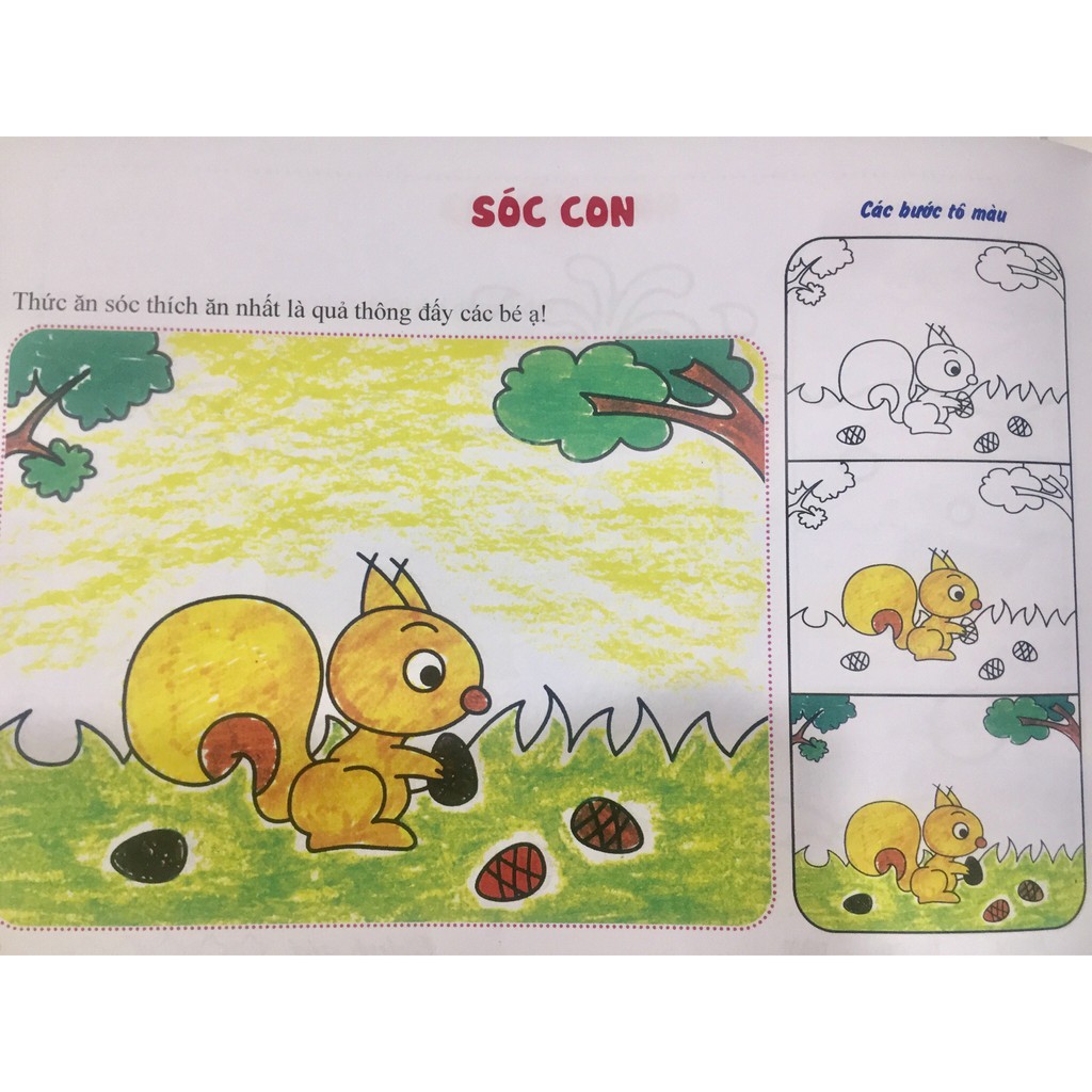 Sách - Mỹ Thuật Nhi Đồng - Tô Màu Động Vật Hoang Dã