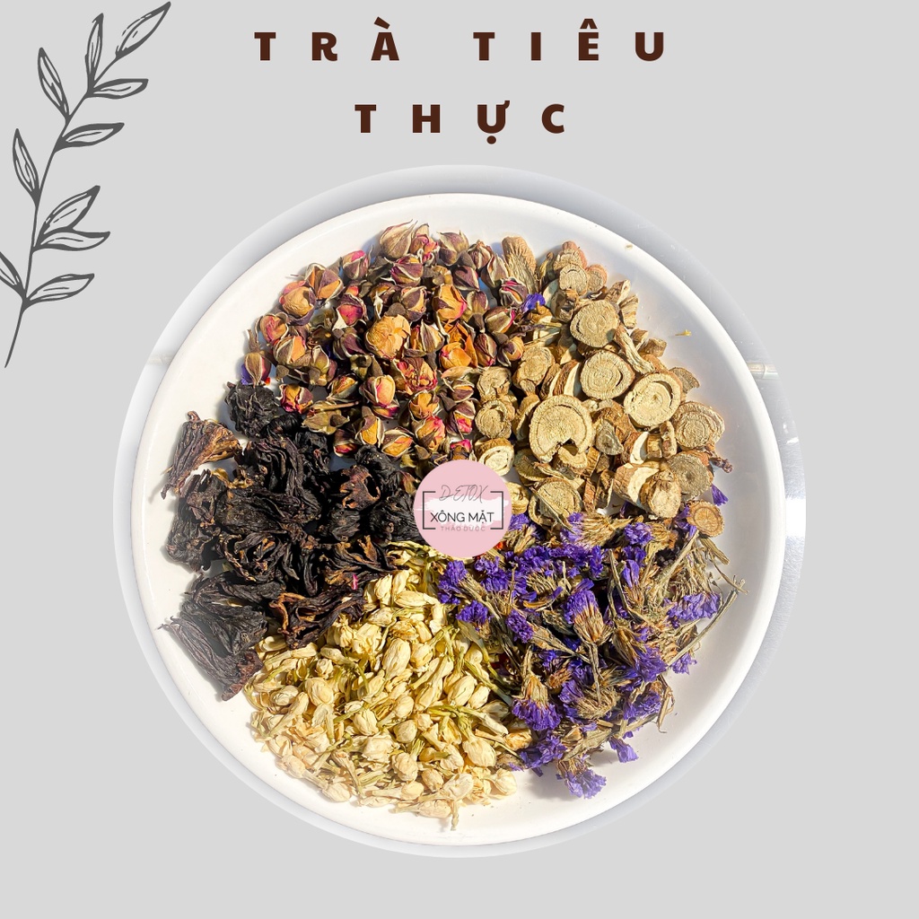 SET 30 gói TRÀ DƯỠNG NHAN + tặng bình thủy tinh 500ml đẹp da, dễ ngủ