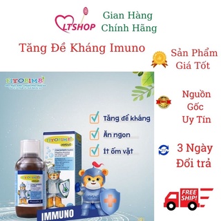Tăng miễn dịch immuno tăng cường hệ miễn dịch cho trẻ