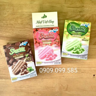 Combo 03 hộp Bột làm kem đá Nhật Bản Shirbie - House Foods