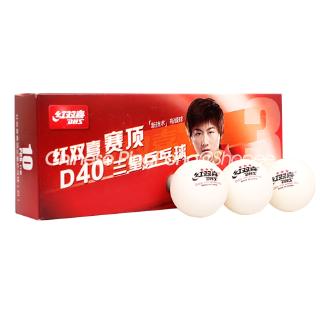 Dhs 3 sao d40 + bóng bàn nhựa abs chính hãng dhs 3 sao bóng bàn