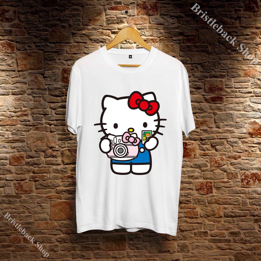 Áo Phông hình mèo Hello Kitty nữ đẹp thoáng mát cá tính năng động thời trang O18FCB866
