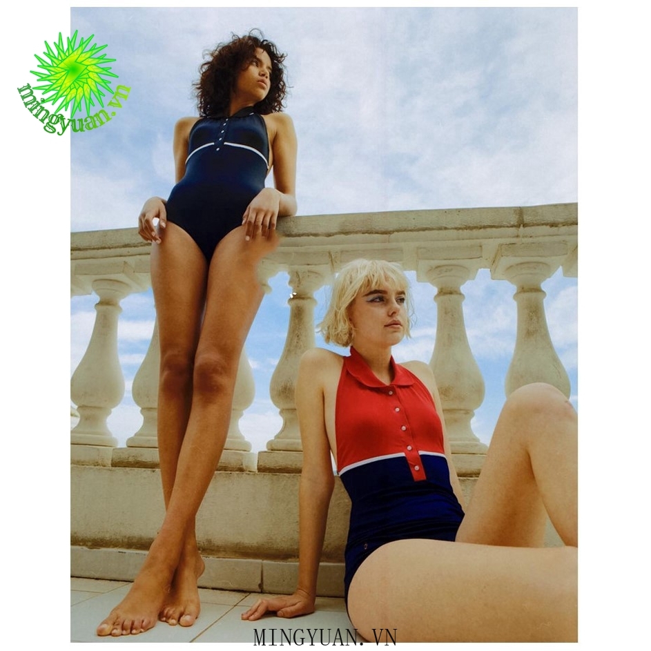 2020 one piece backless red retro fashion woman sports swimsuit | BigBuy360 - bigbuy360.vn