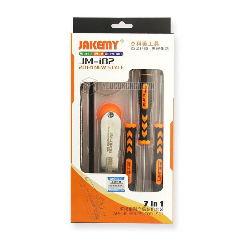 Bộ vít Iphone + Ipad (7 in 1) JM-i82