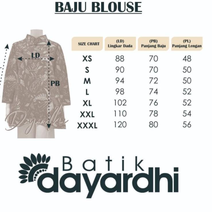 Cheaaaph... Dayardhi Áo batik Màu Xanh Lá Cây Cho Nữ Văn Phòng