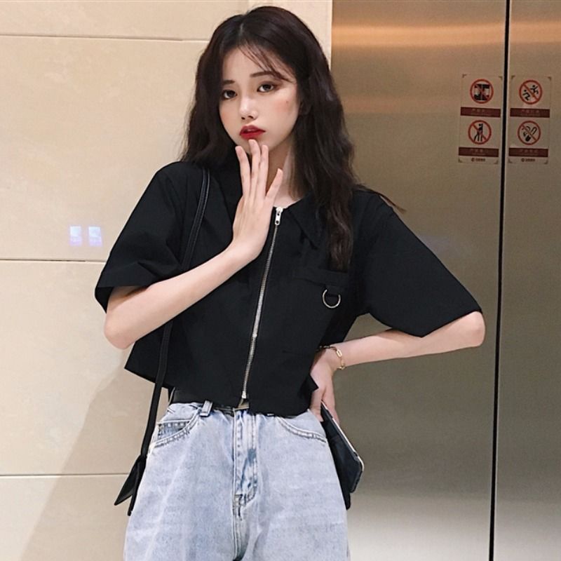 Áo polo Ngắn Tay Thời Trang Mùa Hè Dành Cho Nữ